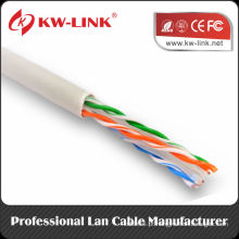 Cabo Ethernet CAT6 cabo sem blindagem de 1000 pés CCA Cu 23AWG